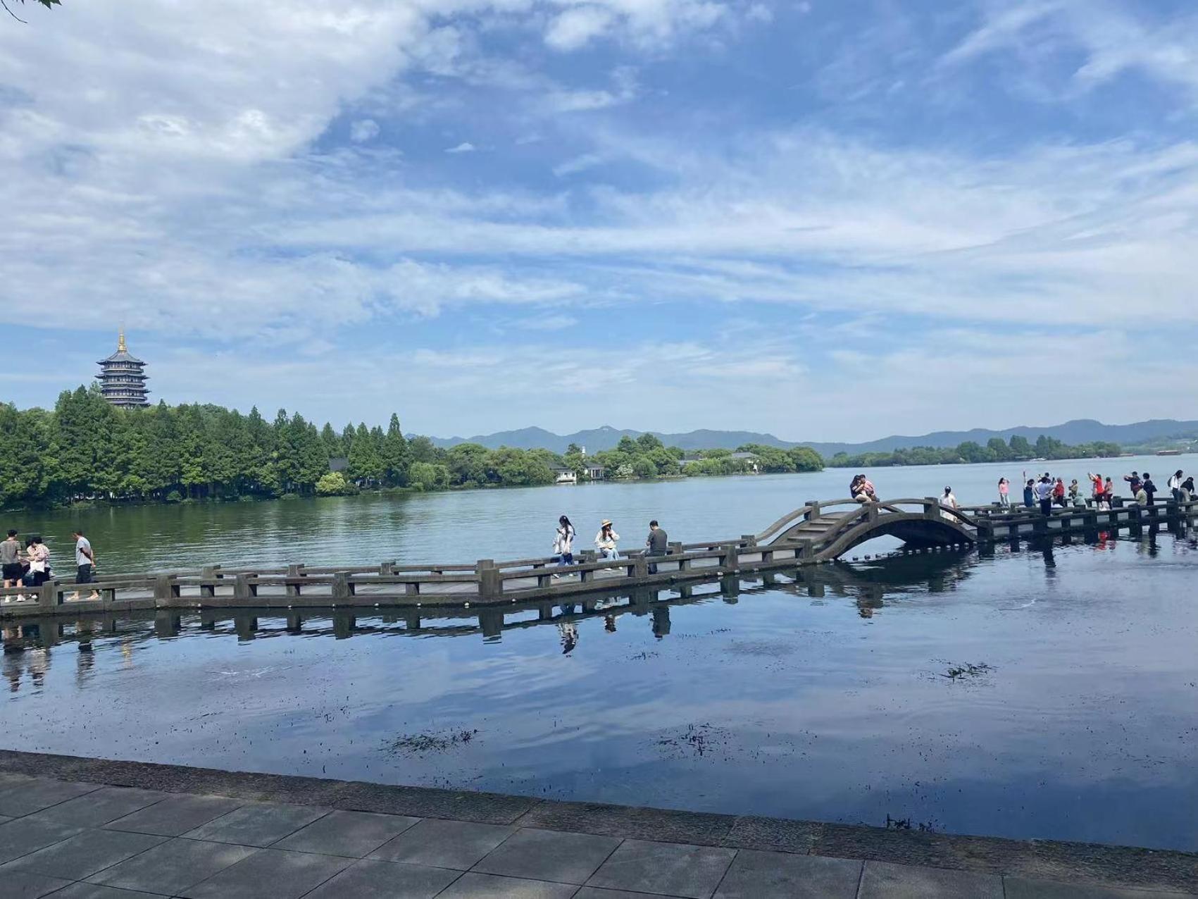 Hangzhou Memory Travel International Hotel-Edge Westlake Ngoại thất bức ảnh